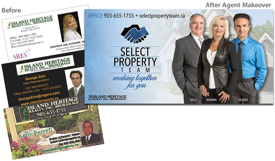 Select Property Team - Before and After Agent Makeover