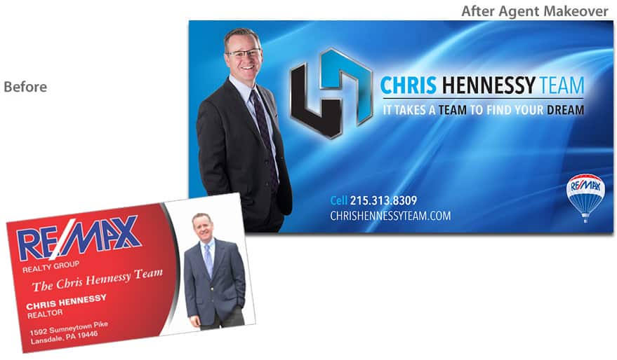 Before & After Agent Makeover - Chris Hennessy