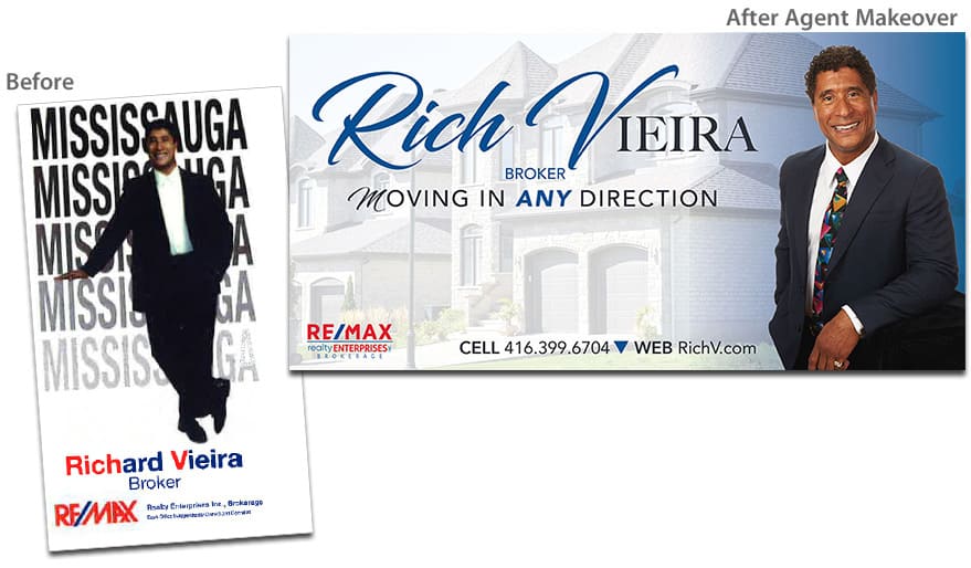 Rich Vieira Before & After Agent Makeover